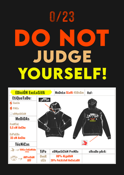 Sudadera ( Do Not Judge )